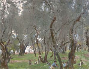 The Olive Grove by John Singer Sargent