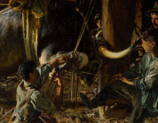 Shoeing the Ox - view 1