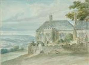 A Cottage In Prior Park, Bath, With A View Over The City