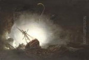Captain T. Byam Martin 
Commanding The Boats Of H.m.s. Impetueux At The Rescue Of The Crew Of 
H.m.s. Venerable Wrecked In Torbay, 24th November 1805