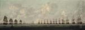The Naval Review, Spithead by Nicholas Pocock