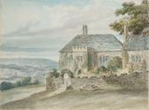 A Cottage In Prior Park With A View Over The City Of Bath by Nicholas Pocock