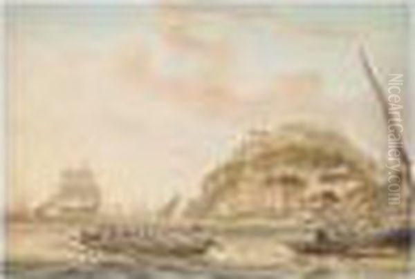 A View Of The Tagus With Belem Castle - view 1