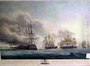 The Approach Of The British To
The Attack Of French And Theglorious Victory Over The French Fleet by Nicholas Pocock