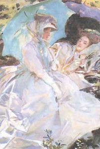 Reading by John Singer Sargent