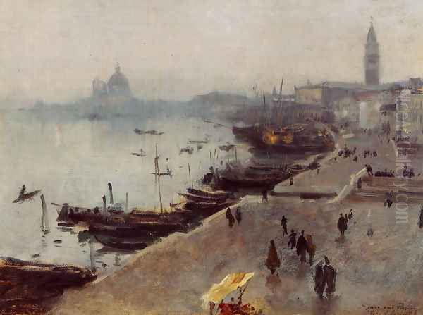 Venice in Gray Weather - view 1