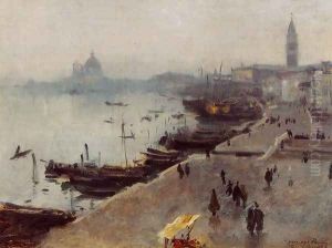 Venice in Gray Weather by John Singer Sargent