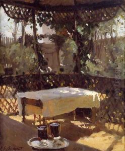 Wineglasses by John Singer Sargent