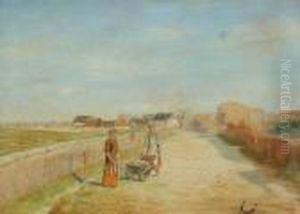 On The Road To The Village by Ivan Pavlovich Pokhitonov