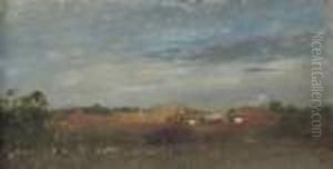 Khoutor, Soir, Ete, Ukraine by Ivan Pavlovich Pokhitonov