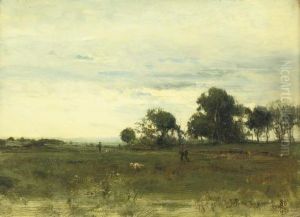 Hunters In An Extensive Landscape Hunters In An Extensive Landscape
