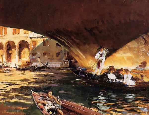The Rialto (Grand Canal) - view 1