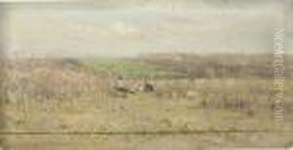 Hunters In The Steppe - view 1