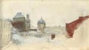 View Of A Town View Of A Town