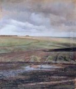 La Steppe Au Printemps by Ivan Pavlovich Pokhitonov
