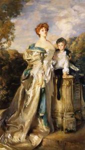 The Countess of Warwick and Her Son by John Singer Sargent