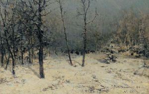 Boar Hunt In Winter
