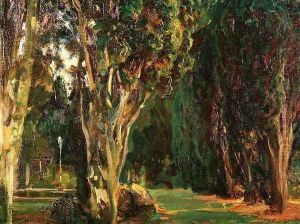 Falconieri Gardens, Frascati by John Singer Sargent
