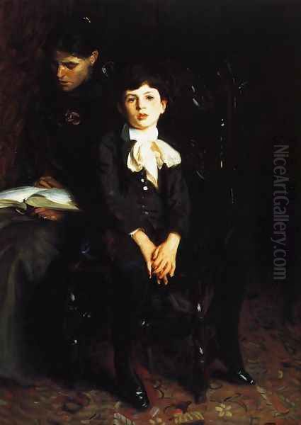 Homer Saint-Gaudens and His Mother - view 1