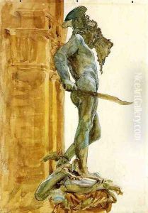 Perseus, Florence by John Singer Sargent