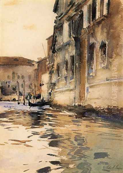 Venetian Canal, Palazzo Corner - view 1