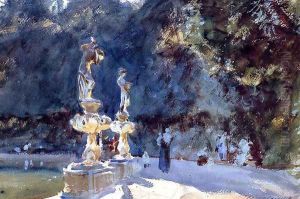 Florence: Fountain, Boboli Gardens by John Singer Sargent