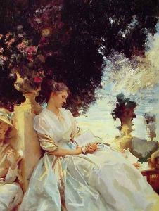 In a Garden: Corfu by John Singer Sargent