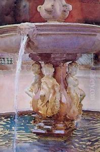 The Spanish Fountain by John Singer Sargent
