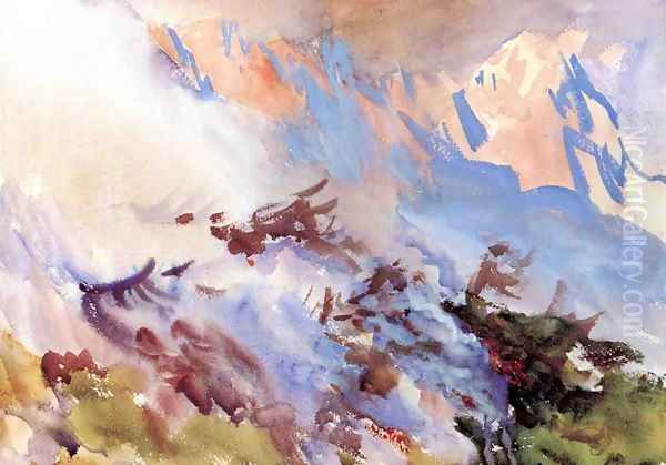 Mountain Fire - view 1