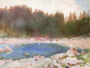 Lake in the Tyrol by John Singer Sargent