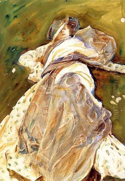 Woman Reclining - view 1
