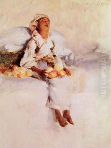 The Little Fruit Seller by John Singer Sargent
