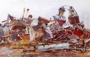 A Wrecked Sugar Refinery by John Singer Sargent
