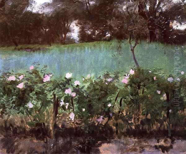 Landscape with Rose Trellis - view 1
