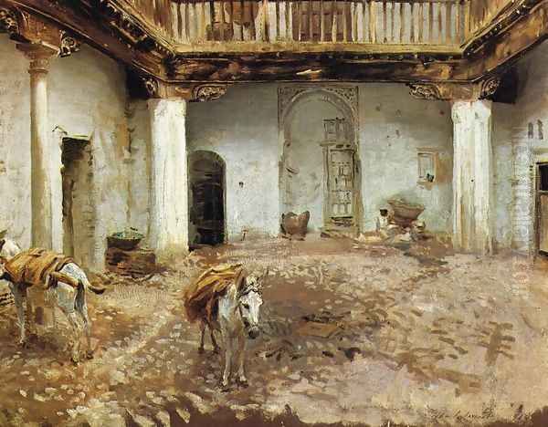 Moorish Courtyard - view 1