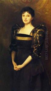 Mrs. George Lewis (Elizabeth Eberstadt) by John Singer Sargent