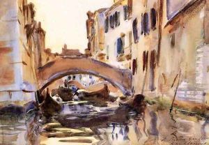 Venetian Canal 2 by John Singer Sargent