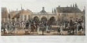 Mc Queen""s Sporting, The Subscription Rooms Atnewmarket by James Pollard