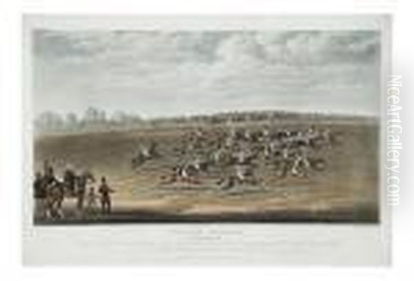 Epsom Races. Now They""re Off - view 1