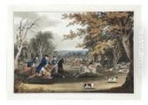Royal Hunt In Windsor Park by James Pollard