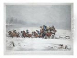 The Devonport Mail Assisted By Six Fresh Posthorses The Devonport Mail Assisted By Six Fresh Posthorses