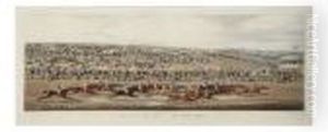 Epsom Races, Thederby Stakes by James Pollard