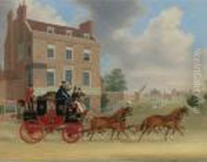 The Quicksilver Royal Mail: The Mail Passing Kew Bridge And The"star And Garter" The Quicksilver Royal Mail: The Mail Passing Kew Bridge And The"star And Garter"