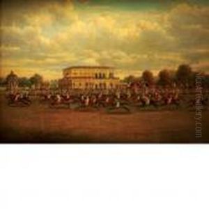 The Doncaster Gold Cup Races by James Pollard
