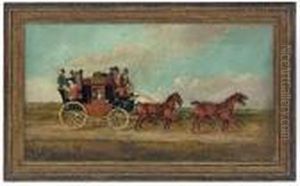 The Bath To London Coach by James Pollard