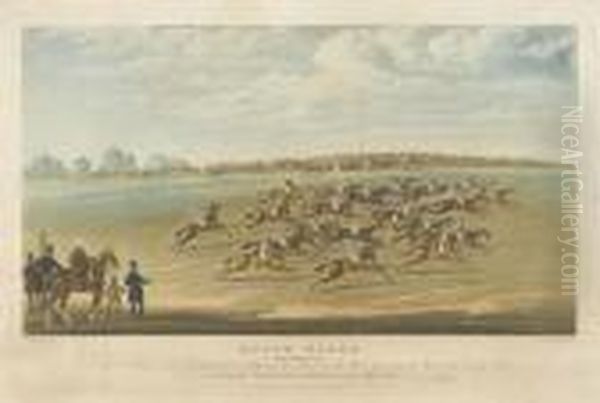 "epsom Races./now They're Off" - view 1
