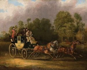 The Dover And Canterbury Coach by James Pollard