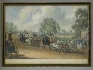 The Cock At Sutton by James Pollard