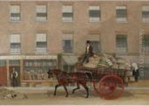 J. Lowe Fruiterer In Summer by James Pollard