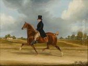 Cropped And Nicked: Richard
Smith, Farrier To Meux's Brewery, Crossing Barnersbury On His Hackney Cropped And Nicked: Richard
Smith, Farrier To Meux's Brewery, Crossing Barnersbury On His Hackney